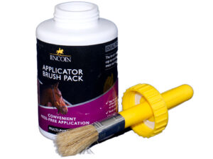 Hoof Oil Can with Screw Lid Brush 400ml