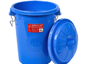 Red Gorilla Bin with Clip Lid